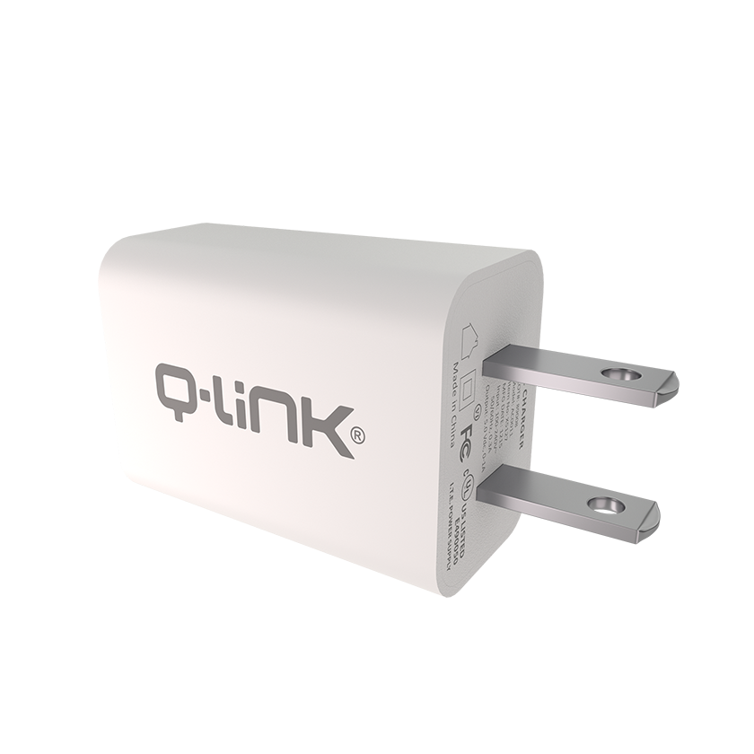Q-Link AC to USB Power Adapter (White)