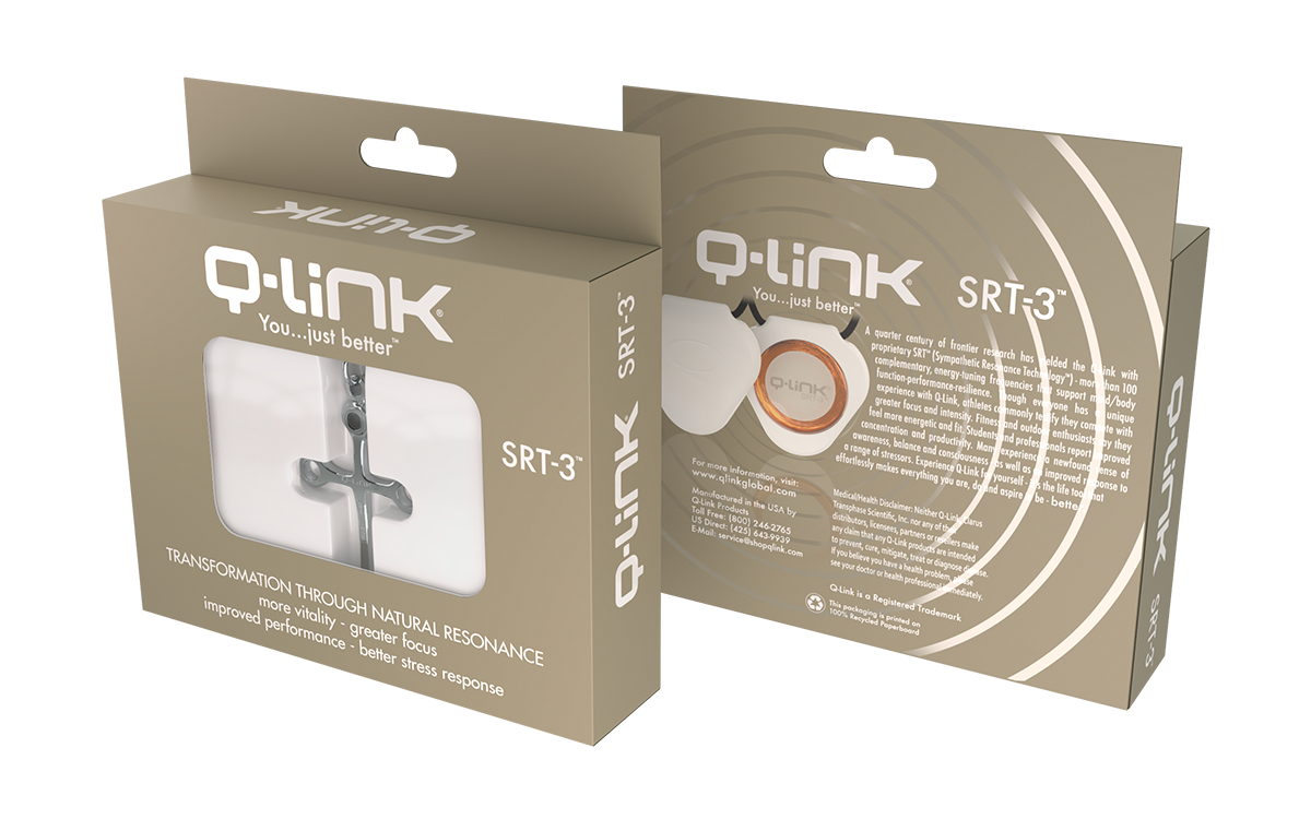 Q-Link .925 Silver SRT-3 Cross