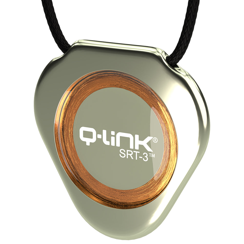 * Q-Link Acrylic SRT-3 Pendant (Quicksilver Platinum)